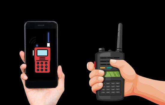 Convierte tu móvil en un walkie talkie digital